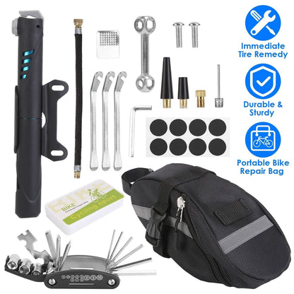 16-in-1 Bicycle Tire Repair Kit - A-1 Thread Vault