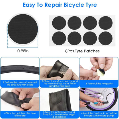 16-in-1 Bicycle Tire Repair Kit - A-1 Thread Vault