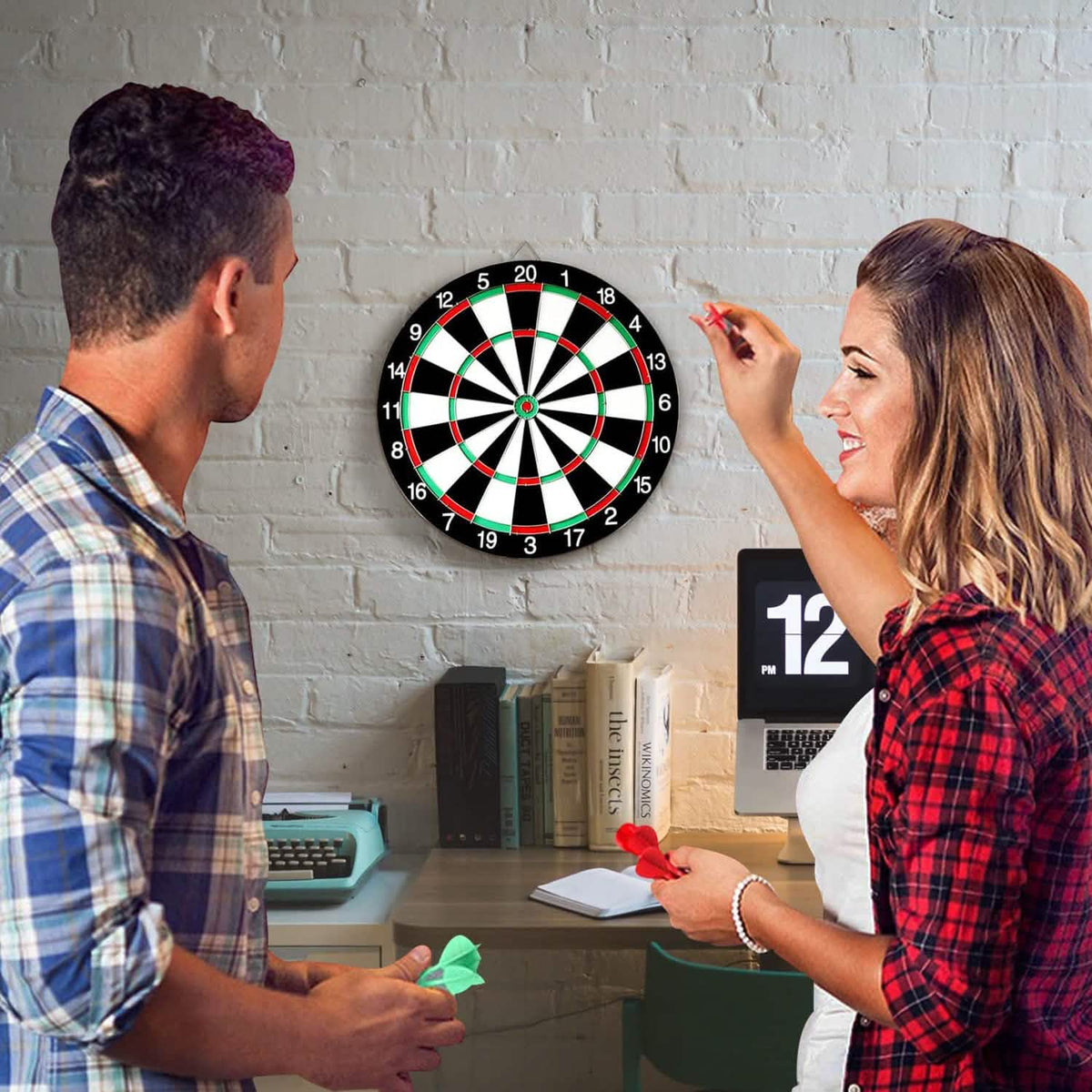 16-Inch Dart Board Game Set - A-1 Thread Vault