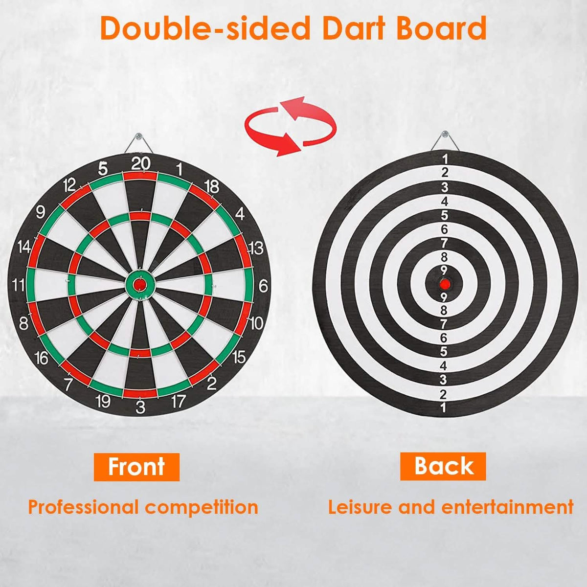 16-Inch Dart Board Game Set - A-1 Thread Vault