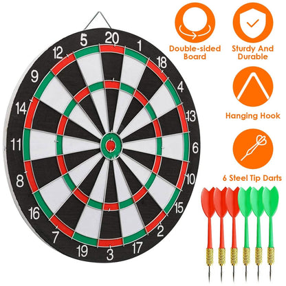 16-Inch Dart Board Game Set - A-1 Thread Vault
