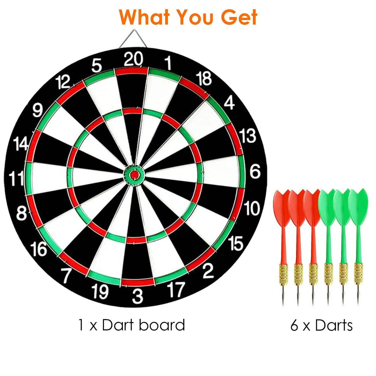 16-Inch Dart Board Game Set - A-1 Thread Vault
