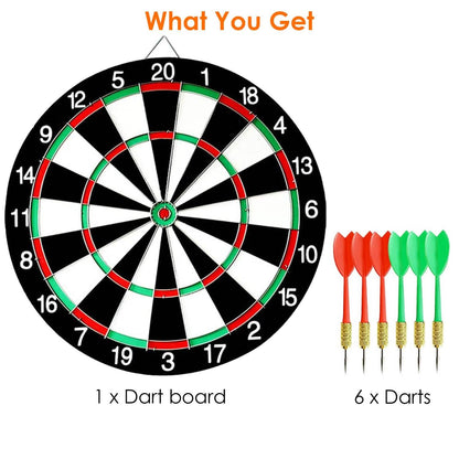 16-Inch Dart Board Game Set - A-1 Thread Vault