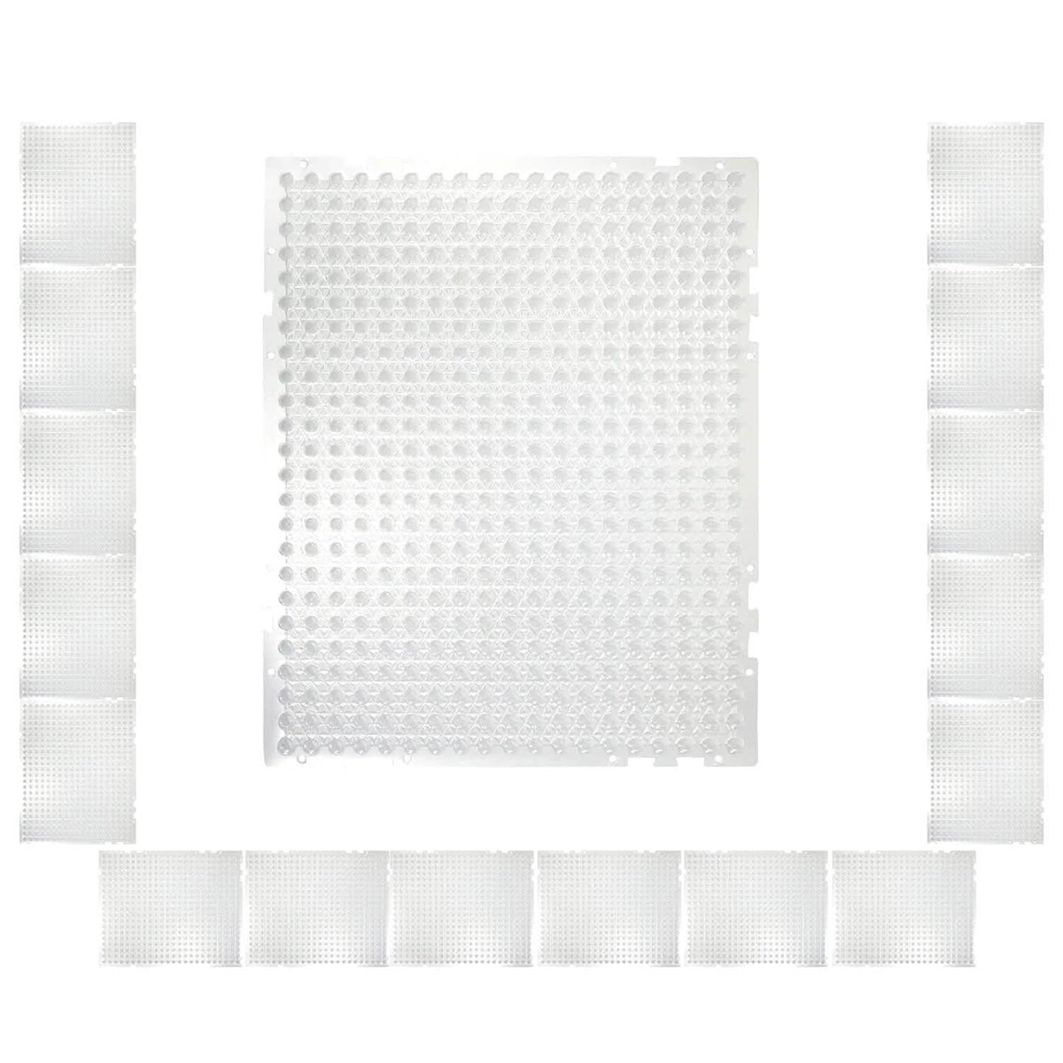 16-Pieces: Deterrent Training Mats with Spikes - A-1 Thread Vault