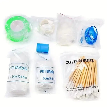 160-Piece Set: Portable Multi-Purpose First Aid Kit - Essential Emergency Supplies - A-1 Thread Vault