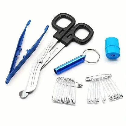 160-Piece Set: Portable Multi-Purpose First Aid Kit - Essential Emergency Supplies - A-1 Thread Vault