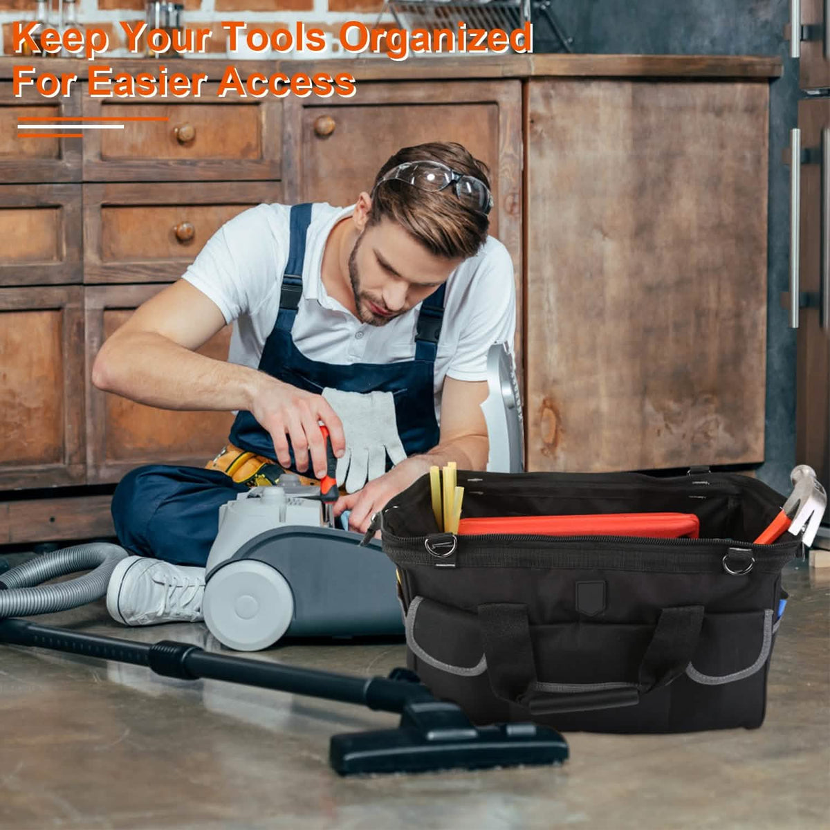 16.7-Inch Tool Storage Multi-Purpose Bag - A-1 Thread Vault