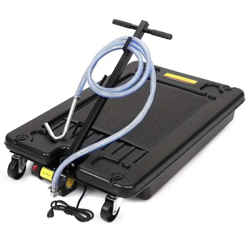 17 Gallon Low Profile Oil Drain with Electric Pump - A-1 Thread Vault