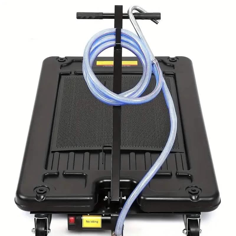 17 Gallon Low Profile Oil Drain with Electric Pump - A-1 Thread Vault