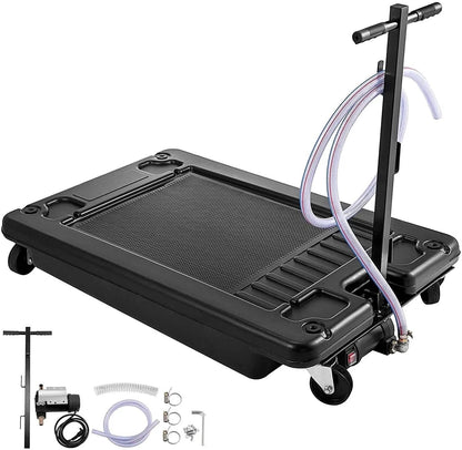 17 Gallon Low Profile Oil Drain with Electric Pump - A-1 Thread Vault