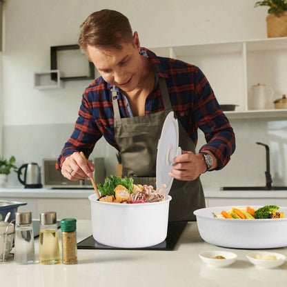 17-Pieces: Nonstick Cookware Set Induction Kitchen Pots and Pans - A-1 Thread Vault