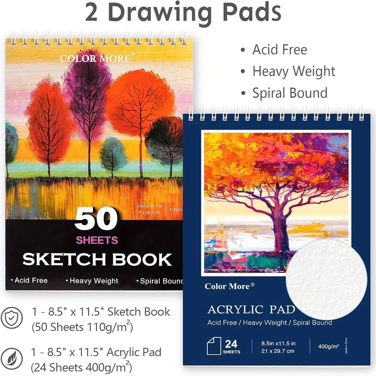 175-Piece Deluxe Art Set – Crayons, Colored Pencils & Acrylic Paints in Wooden Case - A-1 Thread Vault