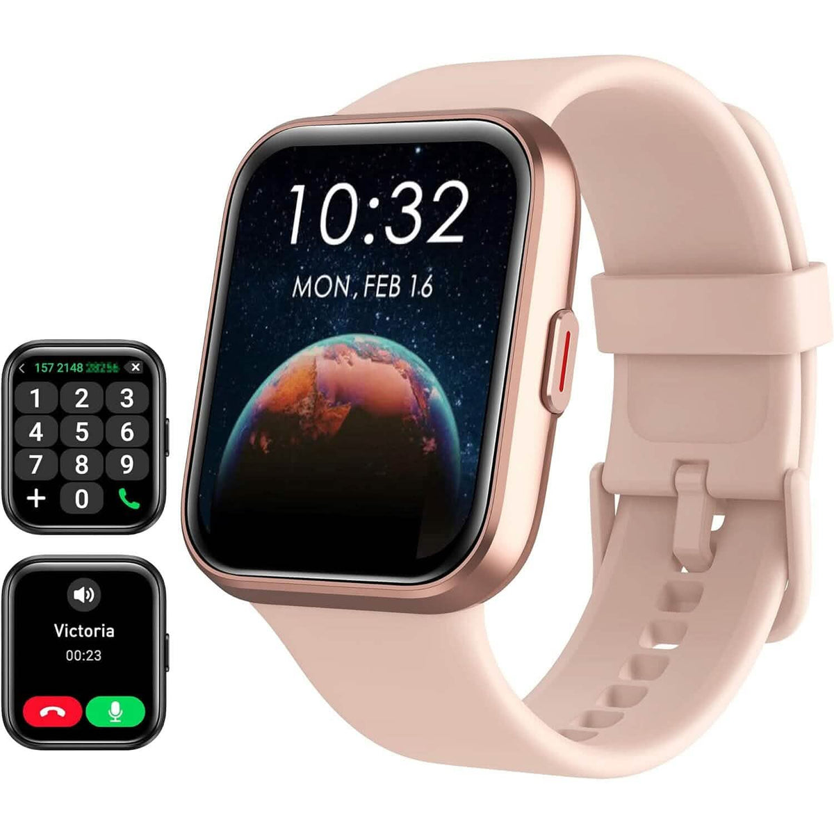 1.8" HD Full Color Touch Screen Bluetooth Call Smart Watch (Refurbished) - A-1 Thread Vault
