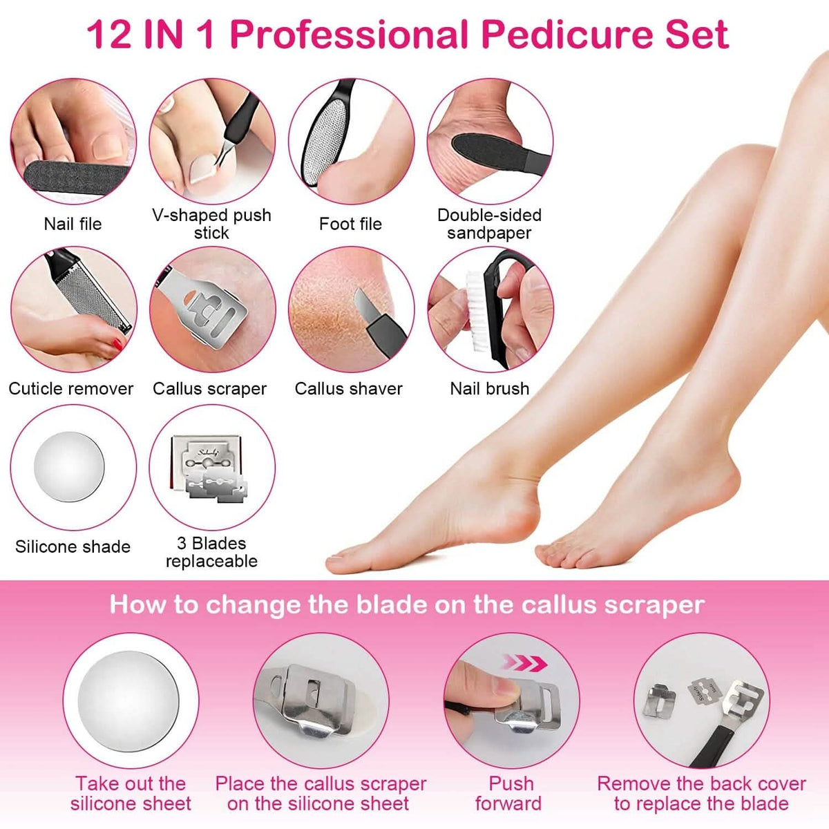 18-in-1 Electric Foot Callus Remover Tool - A-1 Thread Vault