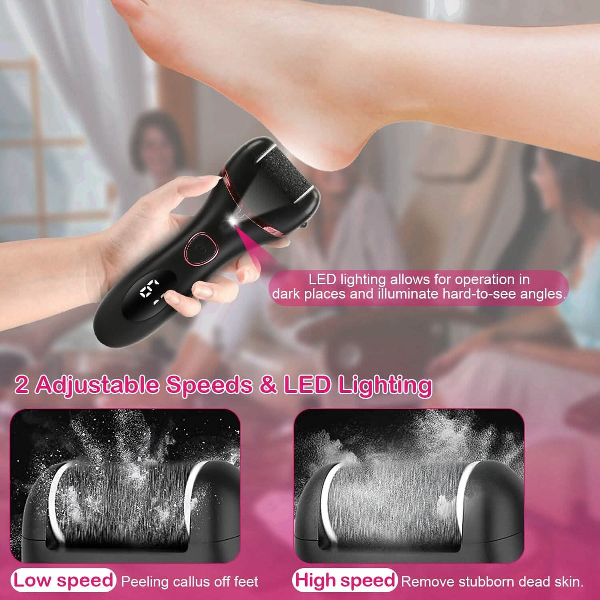 18-in-1 Electric Foot Callus Remover Tool - A-1 Thread Vault
