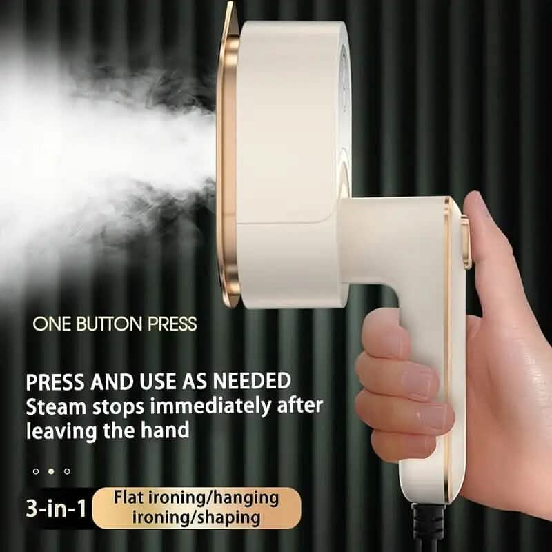 180° Rotating Mini Portable Folding Steam Iron - A-1 Thread Vault