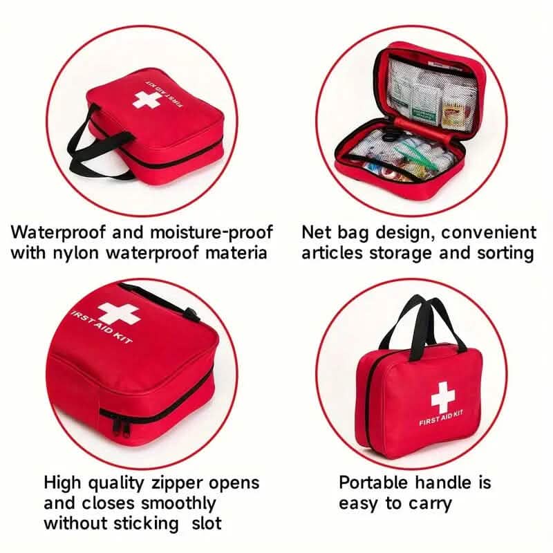 184-Piece: Multi-Purpose First Aid Kit - A-1 Thread Vault