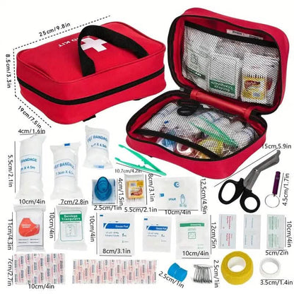 184-Piece: Multi-Purpose First Aid Kit - A-1 Thread Vault