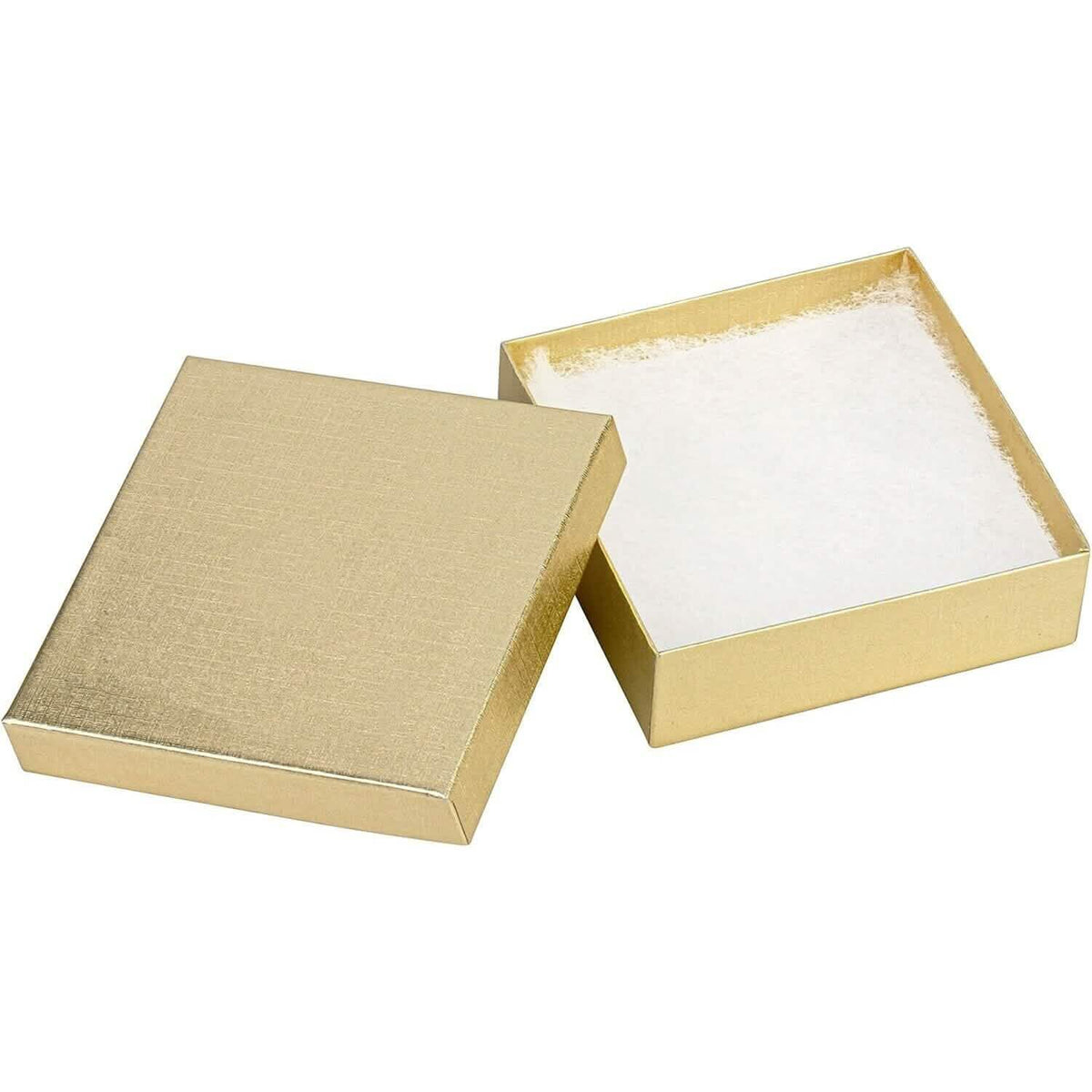 18K Solid Yellow Gold Box Necklace Real Gold Chain - A-1 Thread Vault