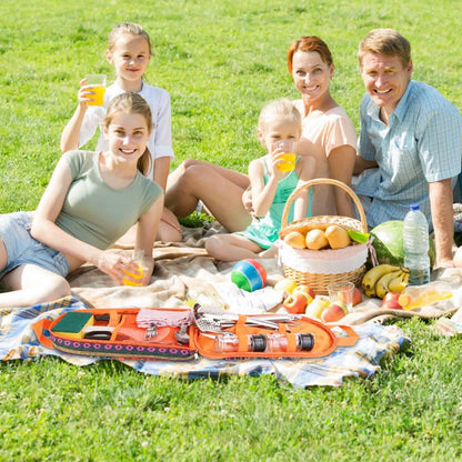 19-Piece: Camping Cooking Utensil Kit Portable Picnic Cookware - A-1 Thread Vault