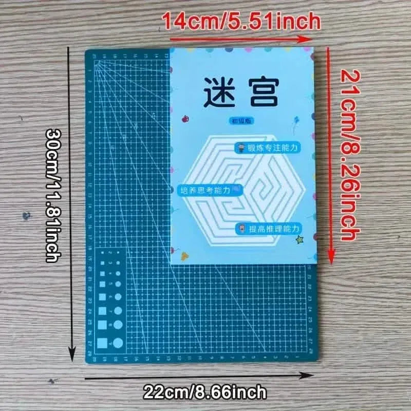 192 Patterns Concentration Maze Training Book - A-1 Thread Vault