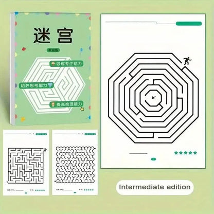 192 Patterns Concentration Maze Training Book - A-1 Thread Vault