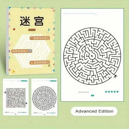192 Patterns Concentration Maze Training Book - A-1 Thread Vault