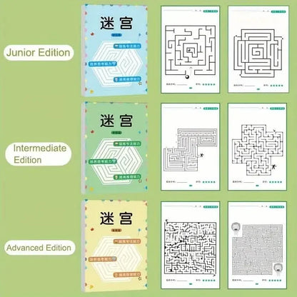 192 Patterns Concentration Maze Training Book - A-1 Thread Vault