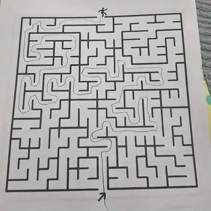 192 Patterns Concentration Maze Training Book - A-1 Thread Vault