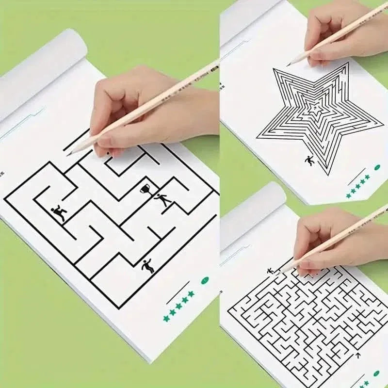 192 Patterns Concentration Maze Training Book - A-1 Thread Vault
