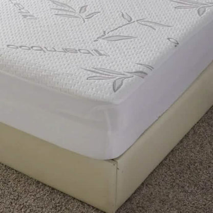 Bed Bath Fashions Premium Bamboo Waterproof Fitted Mattress Protector - A-1 Thread Vault