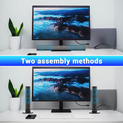 Wireless Soundbar for TV – 2-in-1 Detachable Bluetooth Speaker - A-1 Thread Vault