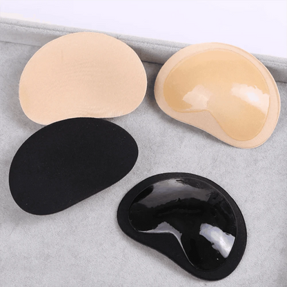 1Pair Chest Push Up Sticky Bra Thicker Sponge Bra Pad Breast Lift Up Enhancer Silicone Removeable Inserts Swimsuit Invisible Bra - A-1 Thread Vault