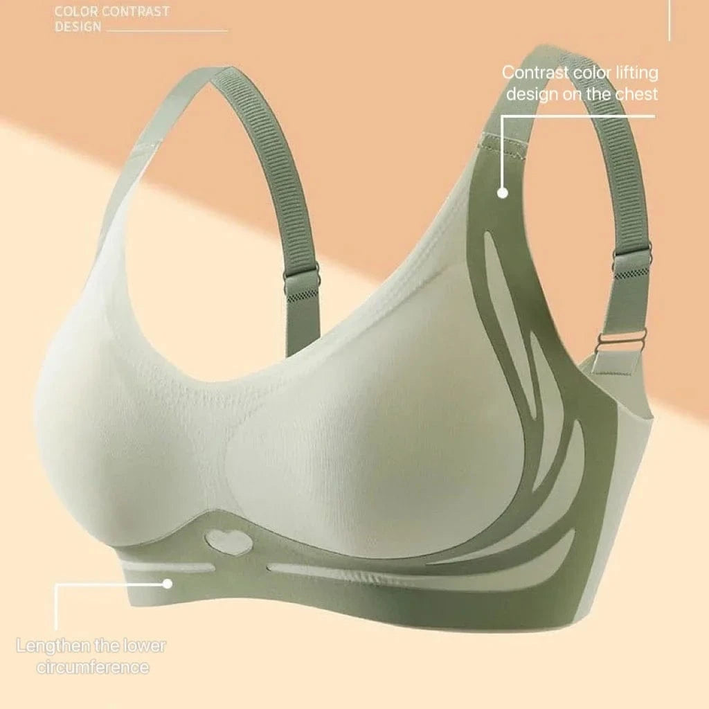 1pcs Women Seamless Bras Female Push Up Vests Style Wireless Underwears Lady Anti Sagging Comfort Soft Lingeries Ladies Camisole - A-1 Thread Vault