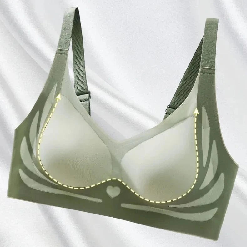 1pcs Women Seamless Bras Female Push Up Vests Style Wireless Underwears Lady Anti Sagging Comfort Soft Lingeries Ladies Camisole - A-1 Thread Vault