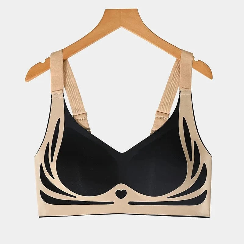 1pcs Women Seamless Bras Female Push Up Vests Style Wireless Underwears Lady Anti Sagging Comfort Soft Lingeries Ladies Camisole - A-1 Thread Vault