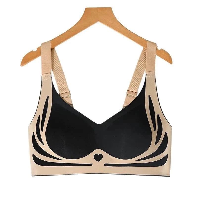 1pcs Women Seamless Bras Female Push Up Vests Style Wireless Underwears Lady Anti Sagging Comfort Soft Lingeries Ladies Camisole - A-1 Thread Vault