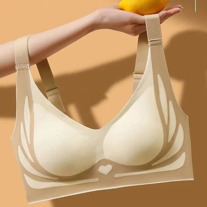 1pcs Women Seamless Bras Female Push Up Vests Style Wireless Underwears Lady Anti Sagging Comfort Soft Lingeries Ladies Camisole - A-1 Thread Vault