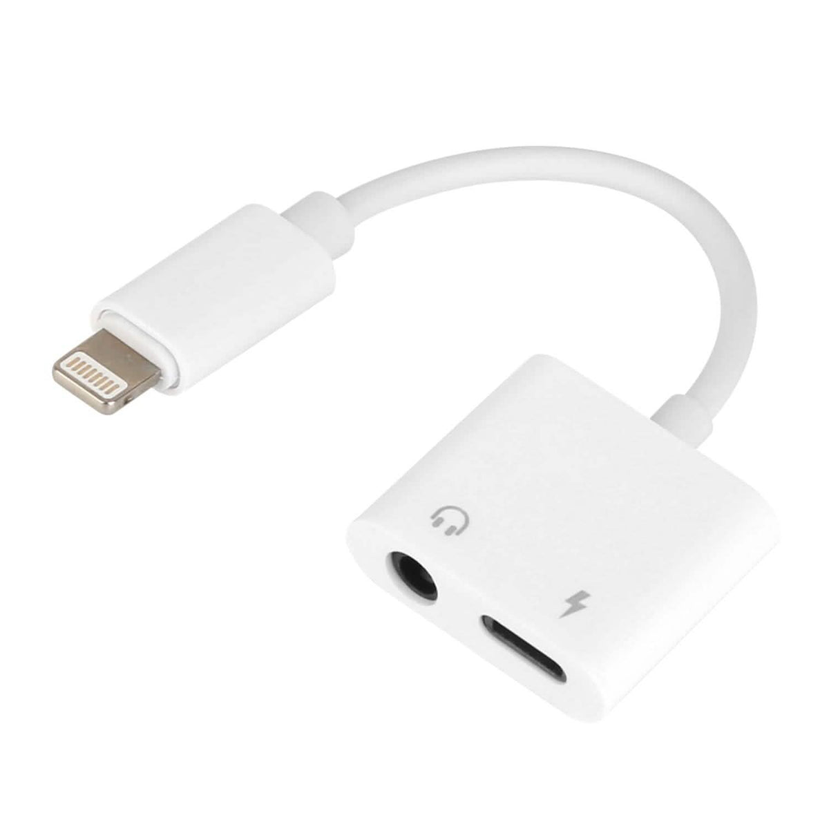 2-in-1 3.5mm Headphone Adapter Charger Audio Splitter Dongle - A-1 Thread Vault