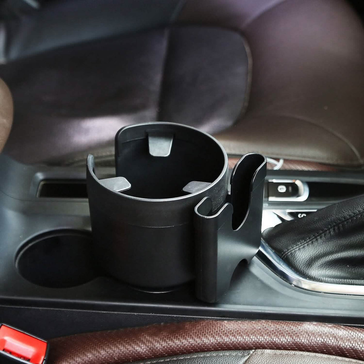2-in-1 Car Cup Holder with Phone Holder Adjustable Base - A-1 Thread Vault