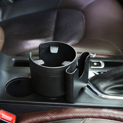 2-in-1 Car Cup Holder with Phone Holder Adjustable Base - A-1 Thread Vault