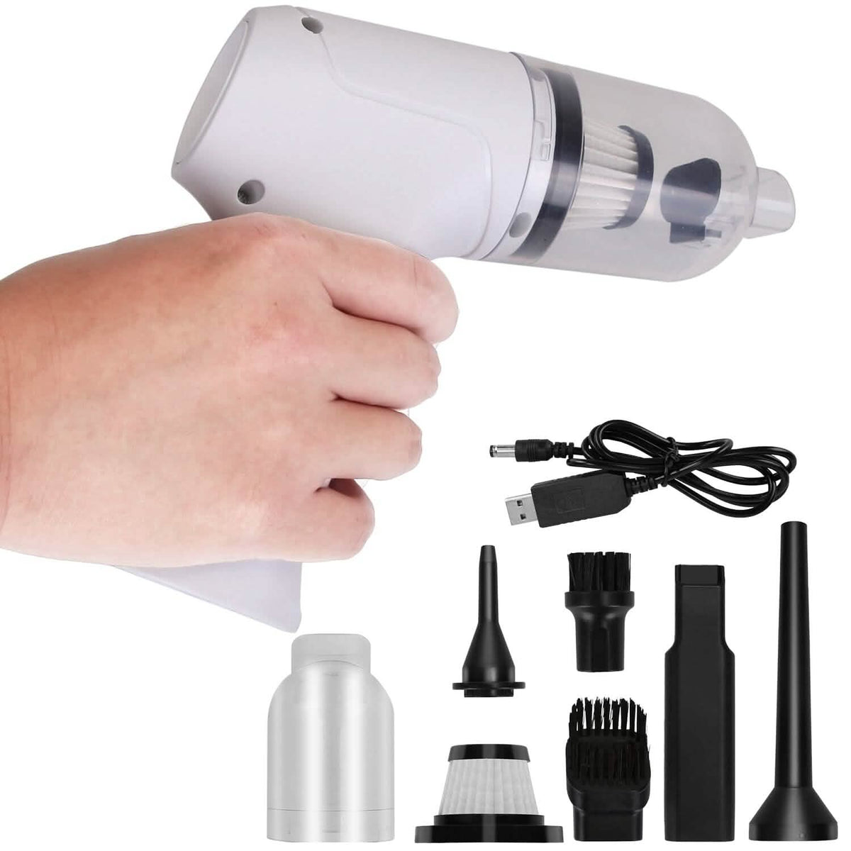 2-in-1 Cordless Vacuum Cleaner Compressed Air Duster - A-1 Thread Vault