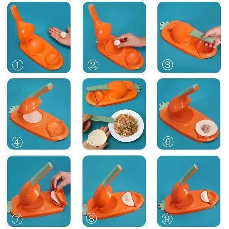 2-in-1 Dumpling Skin Artifact DIY Dumpling Maker - A-1 Thread Vault