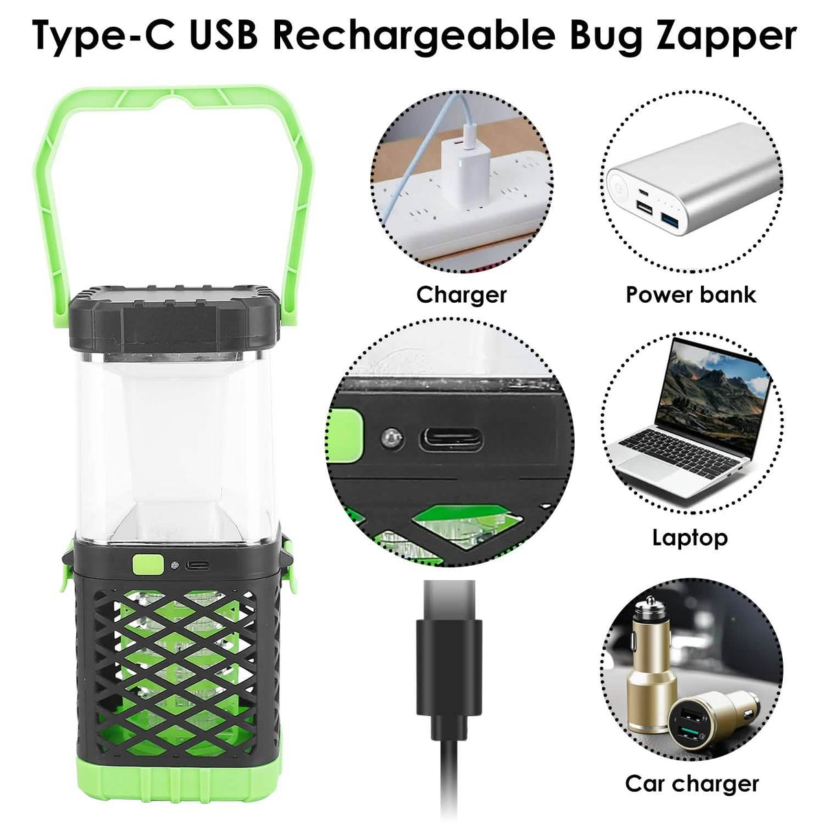 2-in-1 Electric Mosquito Killer Lamp Fly Bug Zapper - A-1 Thread Vault