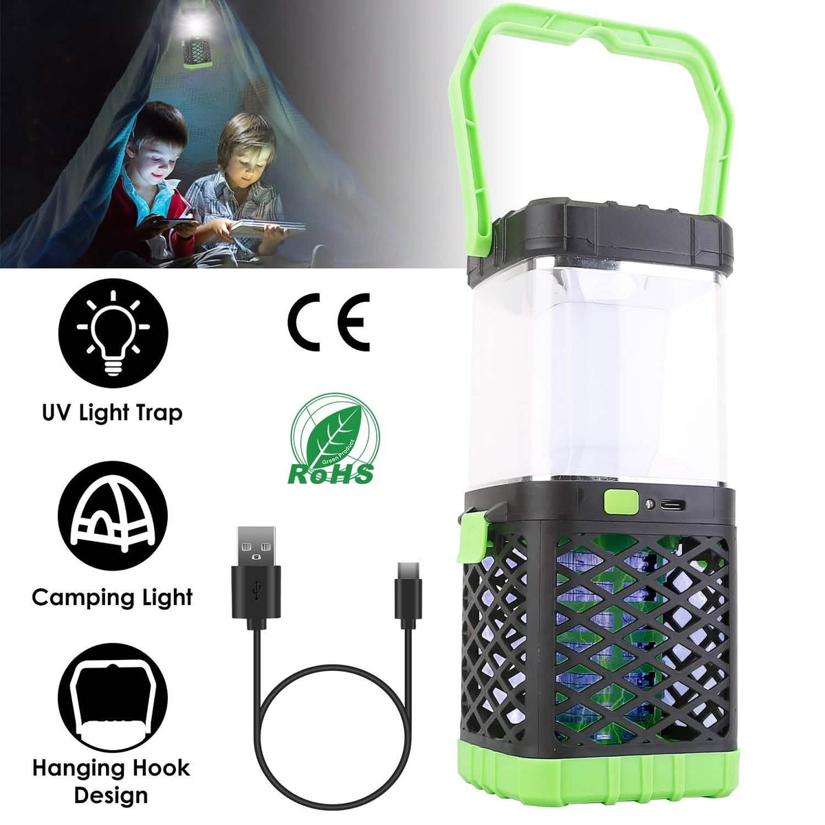 2-in-1 Electric Mosquito Killer Lamp Fly Bug Zapper - A-1 Thread Vault