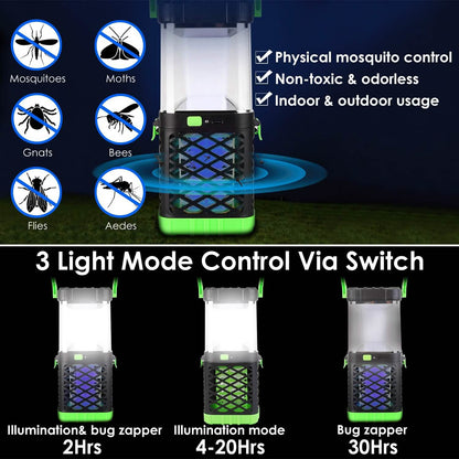 2-in-1 Electric Mosquito Killer Lamp Fly Bug Zapper - A-1 Thread Vault