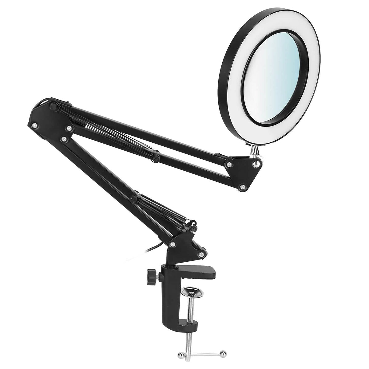 2-in-1 LED Magnifier Desk Lamp with 8x Magnifying Glass - A-1 Thread Vault