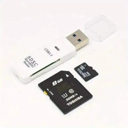 2-in-1 Multi Card Reader USB 3.0 Micro SD TF Card Memory Flash Drive Adapter - A-1 Thread Vault