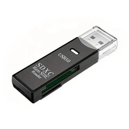 2-in-1 Multi Card Reader USB 3.0 Micro SD TF Card Memory Flash Drive Adapter - A-1 Thread Vault