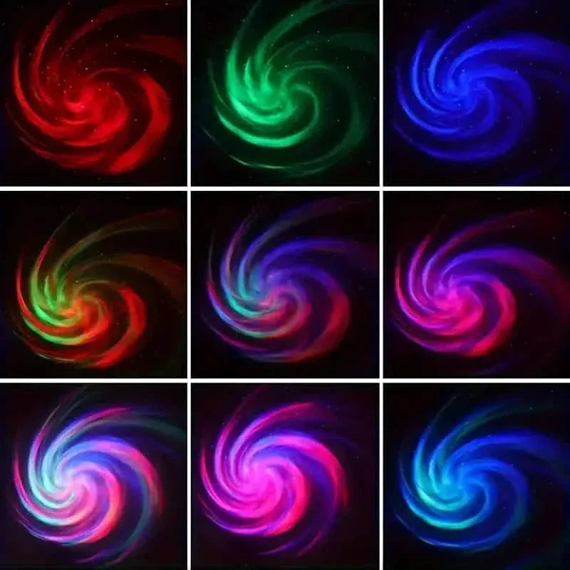 2-in-1 Northern Lights and Ocean Wave Projector with Enchanting Starry Sky Lights - A-1 Thread Vault